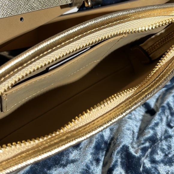 NWT NIB MICHAEL KORS ADJUSTABLE BELT BAG GOLD - Picture 5 of 8